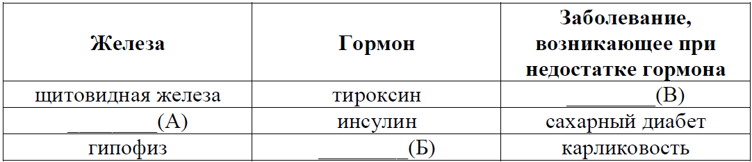 Установите соответствие между функциями желез внутренней секреции и железами которые эти функции